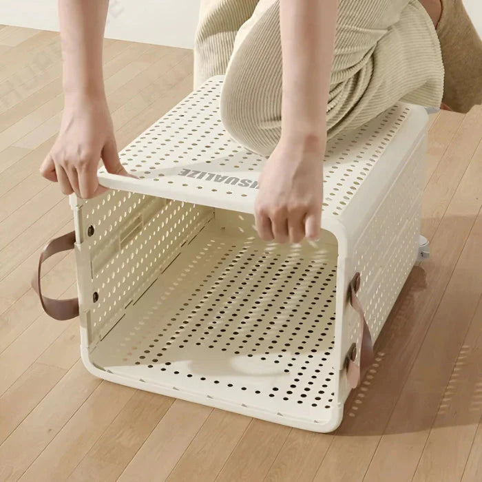 EasyTote – Müheloser, intelligenter rollender Wäschekorb für einfache Lagerung und Organisation