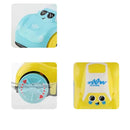 TubTrek - Aufziehbares Badespielzeug mit schwimmender Ente rundem Körper und flatternden Füßen