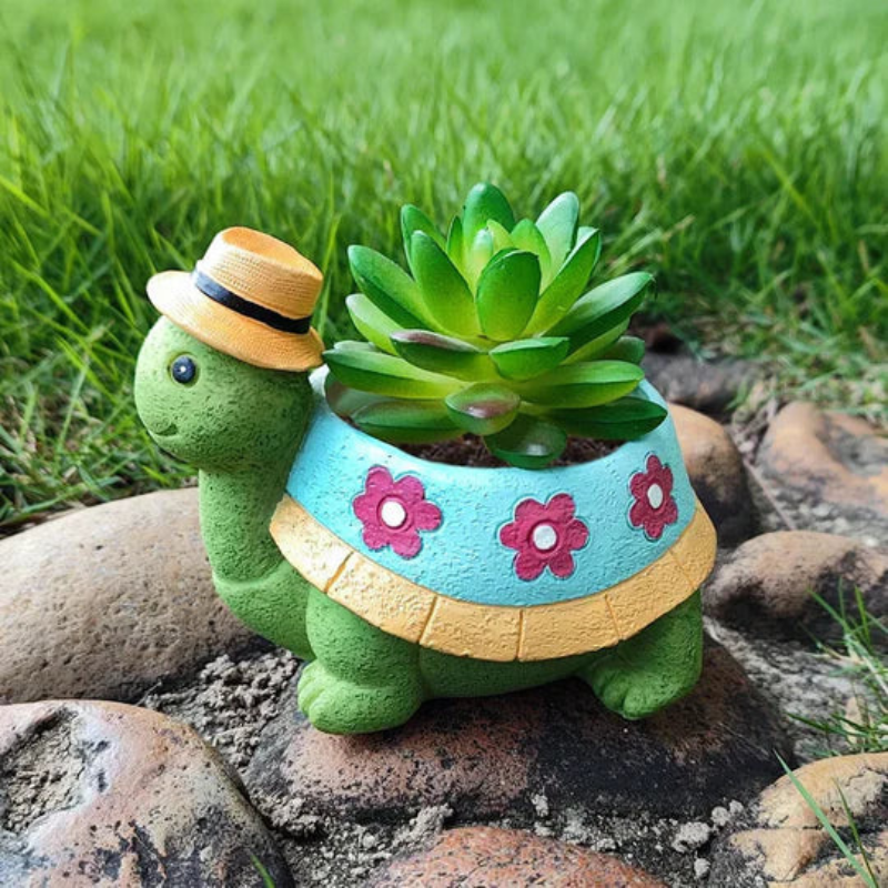 ShellPlant - Pflanztopf in Schildkrötenform für die Innen und Außendekoration