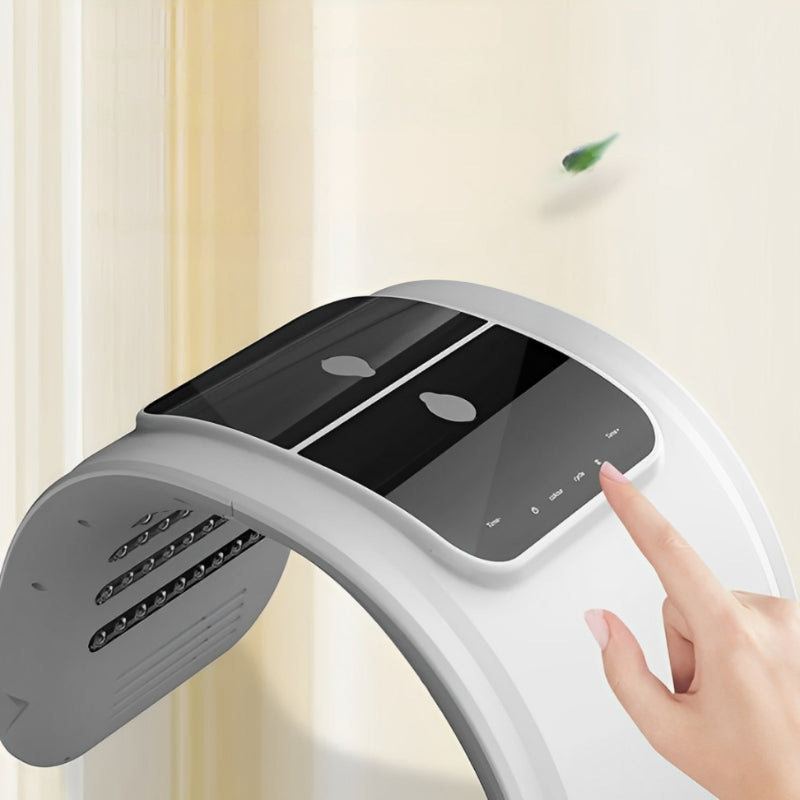 AuraVive – Professionelles 7 Farben LED Lichttherapiegerät zur Hautverjüngung
