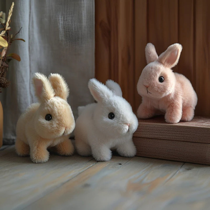 CuddleBun – Realistisches Hasenspielzeug mit weichem Fell und bezauberndem Gesicht