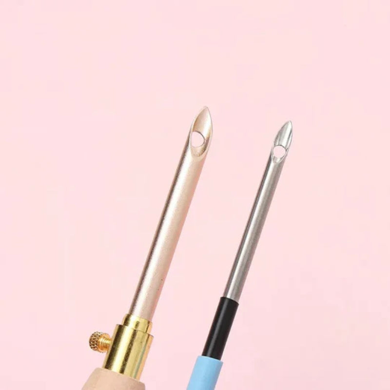 StitchMaster – Komplettes Stickset für professionelle Kunstwerke mit Garnstift und Strickwerkzeugen