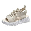 Gisela – Bequeme Sandalen mit dicker Sohle und atmungsaktivem Entwerfen