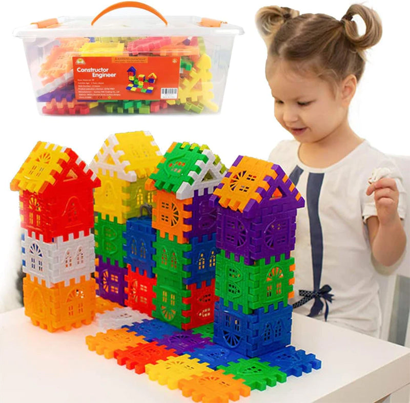 BlockCraft – Kreatives Bausteinset für Kinder zum Entwerfen Bauen und Erforschen von Strukturen