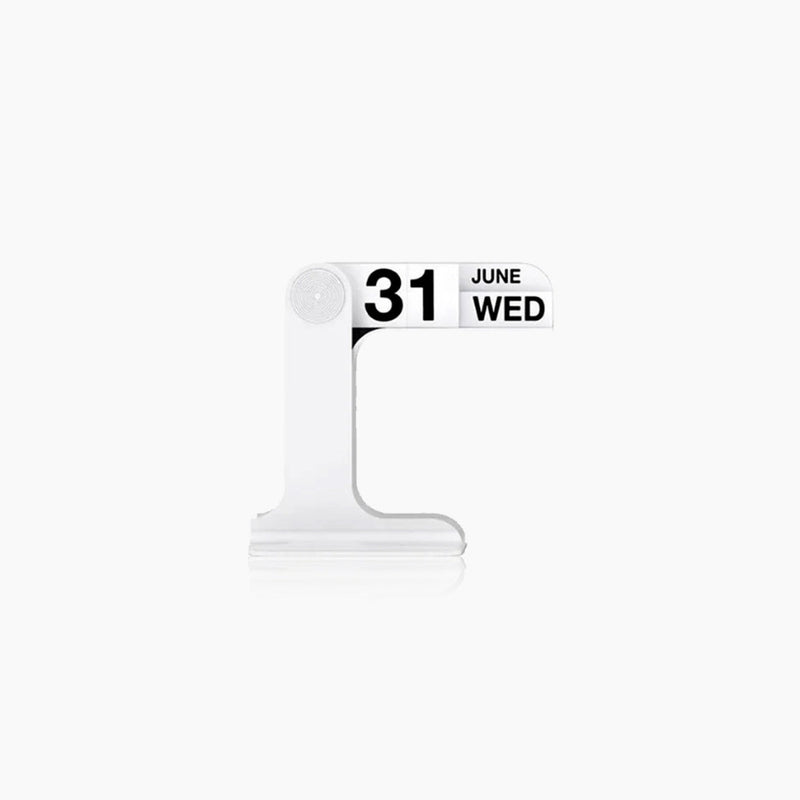 TimeStand – Drehbarer Klapp Tischkalender für die Dekoration zu Hause oder im Büro