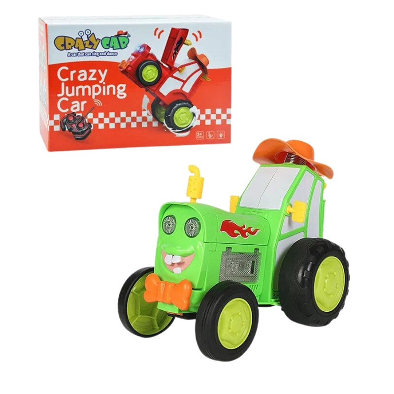 TwistTrak – Ferngesteuerter springender Stunttraktor mit Lichtern und Musik