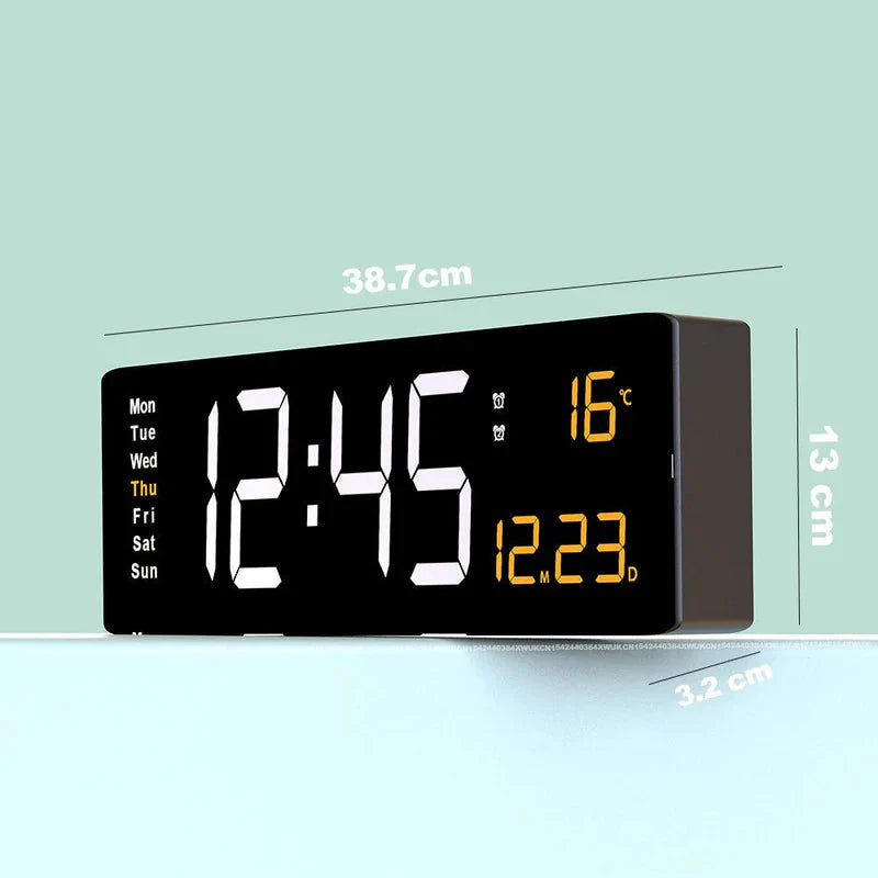 PulseTime – Digitale LED Uhr mit Fernbedienung und übersichtlichem LED Anzeige