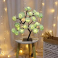 RoseAura – LED Rosenblütenbaumlampe mit flexiblen Zweigen und USB Stromversorgung