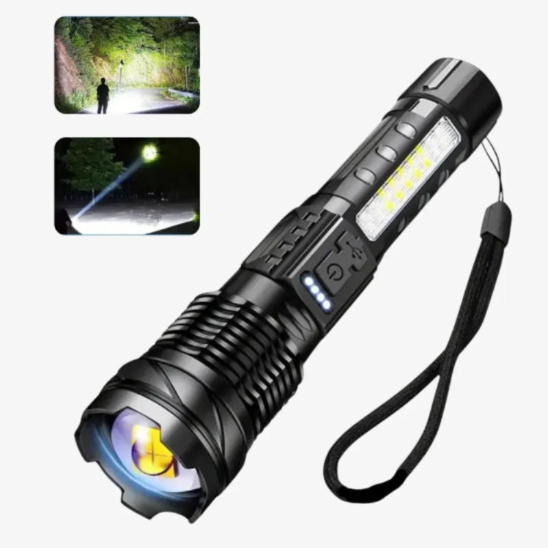 TorchTrek – Wasserdichte Hochleistungs Taschenlampe mit leistungsstarker LED