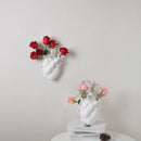 VeraForm – Herzförmige Vase mit skulpturalem Entwerfen für moderne Wohnakzente