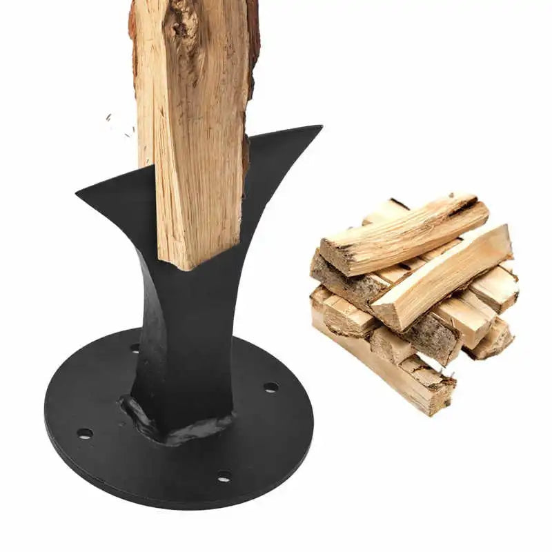 WoodSplit – Tragbarer Holzspalter für einfache und sichere Brennholzaufbereitung