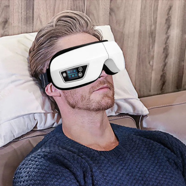 VisionEase – Faltbares Augenmassagegerät mit Multimodus und kabellosen Funktionen