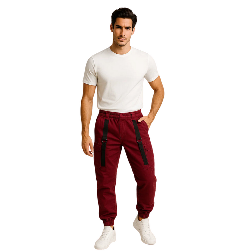 Tariq – Cargohose mit lockerer Passform und mehreren Taschen