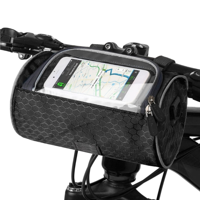EasyRide – Wasserdichte Fahrradtasche mit Touchscreen Fenster und sicherer Telefonhalterung
