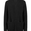 Silke – Vorne offener Langarm Strickjacke mit Taschen und lockerer Passform