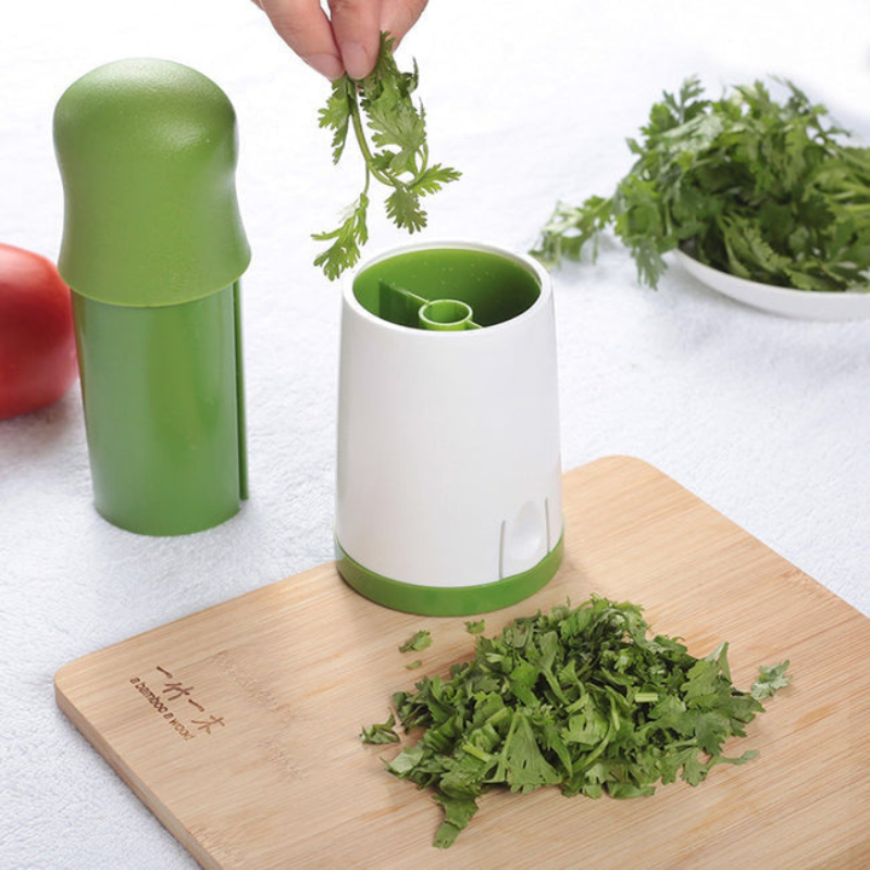 SpiceSpin – Scharfe Kräutermühle und Gemüseschneider für die Gewürzzubereitung
