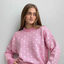 Alisa - Locker sitzender Pullover mit Rundhalsausschnitt und langen Ärmeln