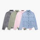 Adele – Lässige Langarmjacke mit Knopf und Taschen