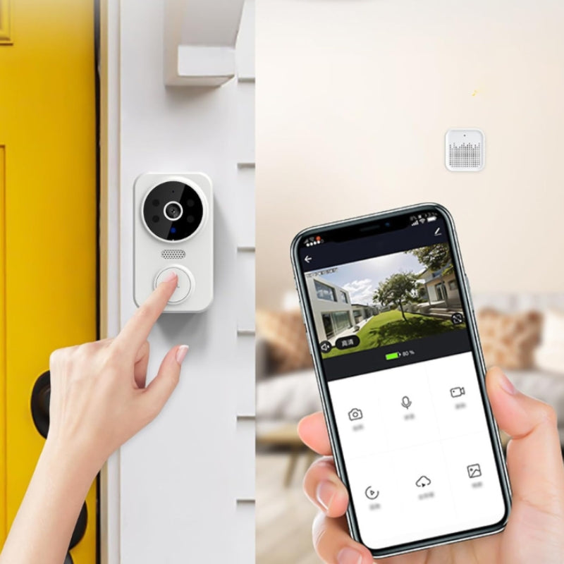 DoorGuard – Kabellose intelligente Türklingel mit HD Kamera und Bewegungserkennung