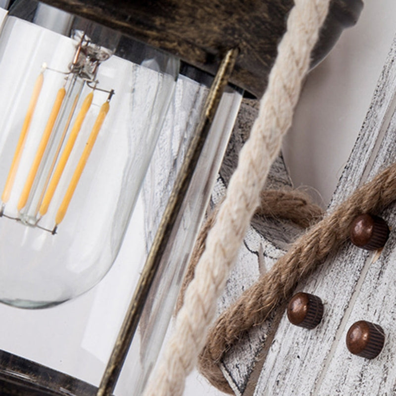 AnchorGlow – Anker Wandlampe mit Laterne für einzigartiges Dekor
