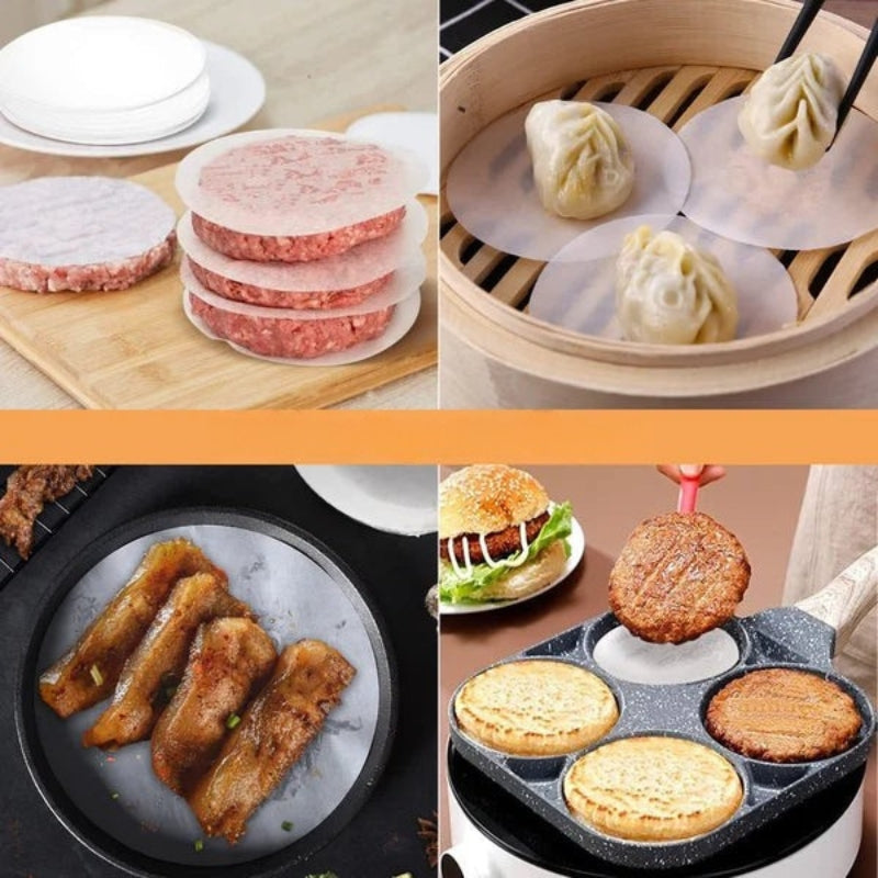 ShapeGrill – Runde ergonomische Burgerpresse mit Griff für perfekte Patties
