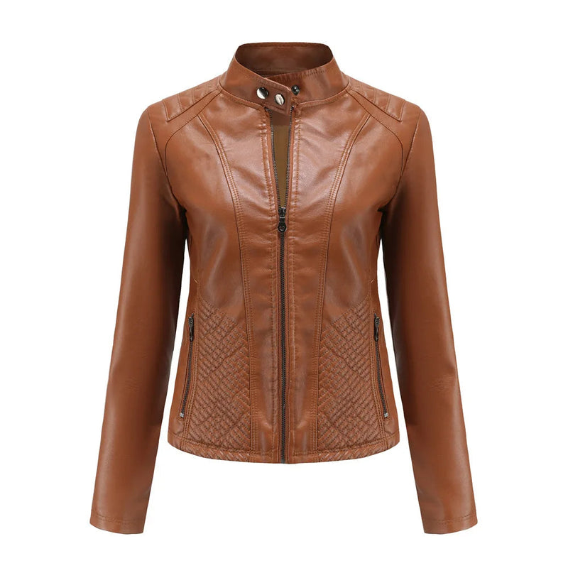 Emma - Langärmelig Jacke Mit Reißverschlusstaschen