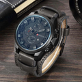 David – Klassische Uhr mit rundem Zifferblatt und luxuriösen Armbändern