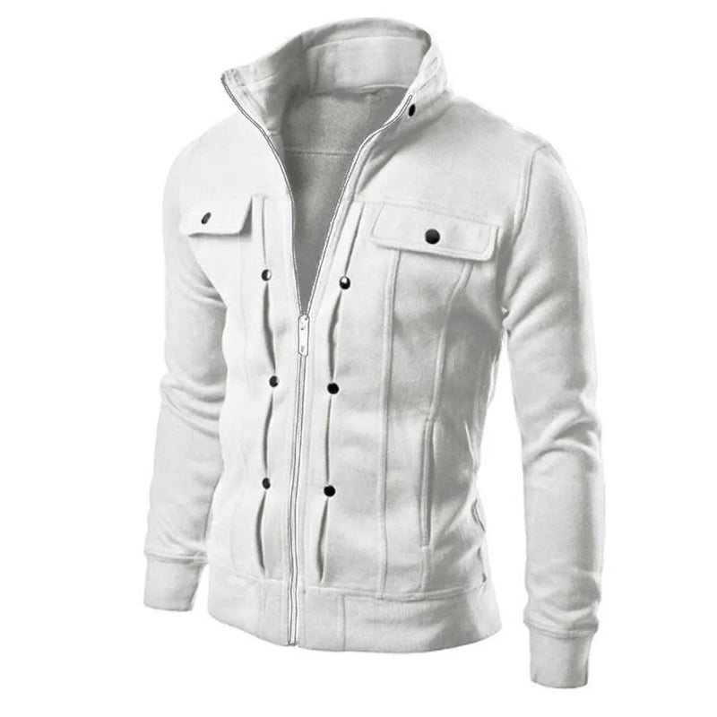 Ben - Warme Langärmelig Jacke Mit Reißverschluß