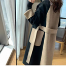 Wiebke - Warmer Langarm Trenchcoat mit Gürtel und Knöpfen