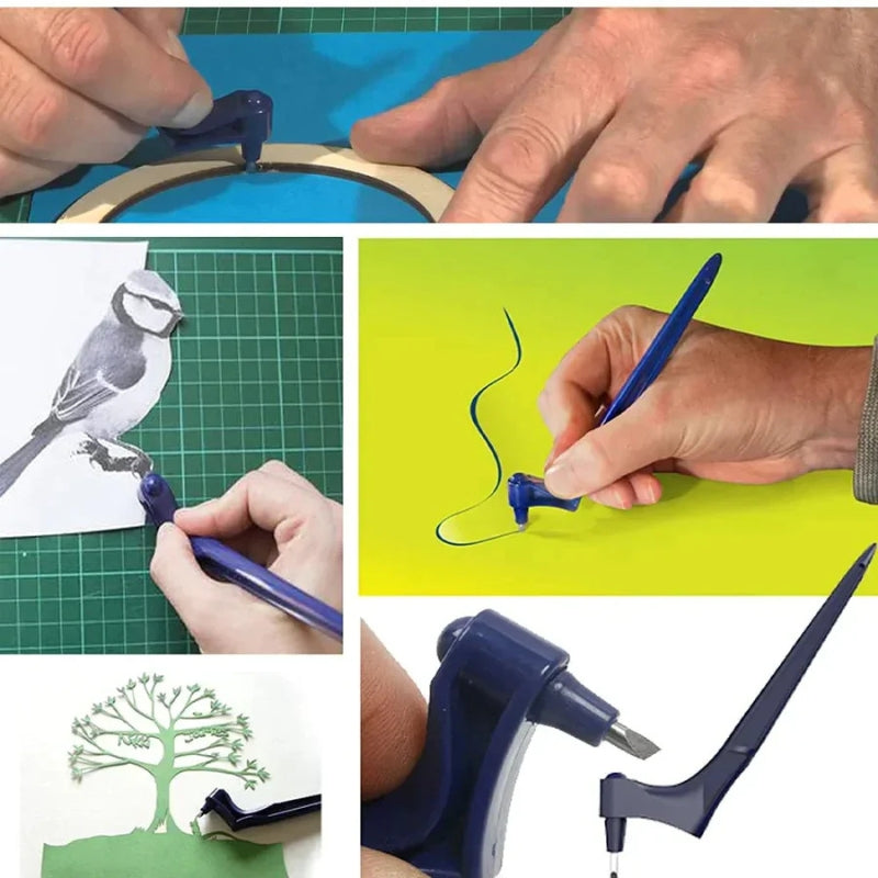 CutPro - Zuverlässiges 360 Grad drehbares Präzisionsschneidewerkzeug für Handwerk und Gestaltung