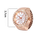 TimeBand – Moderne fingeruhr mit verstellbarer passform und elegantem design