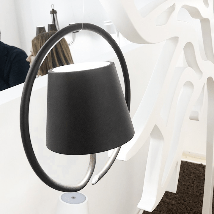 LumiNest - Wiederaufladbare LED Hängelampe mit Touch Dim für den Innen und Außenbereich