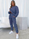 Clara - Langärmelig Top Und Hosen Zweiteiliges Set