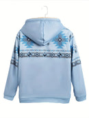 Anselm - Langärmelige Vlies Gefüttert Kapuze Jacke Mit Reißverschluß