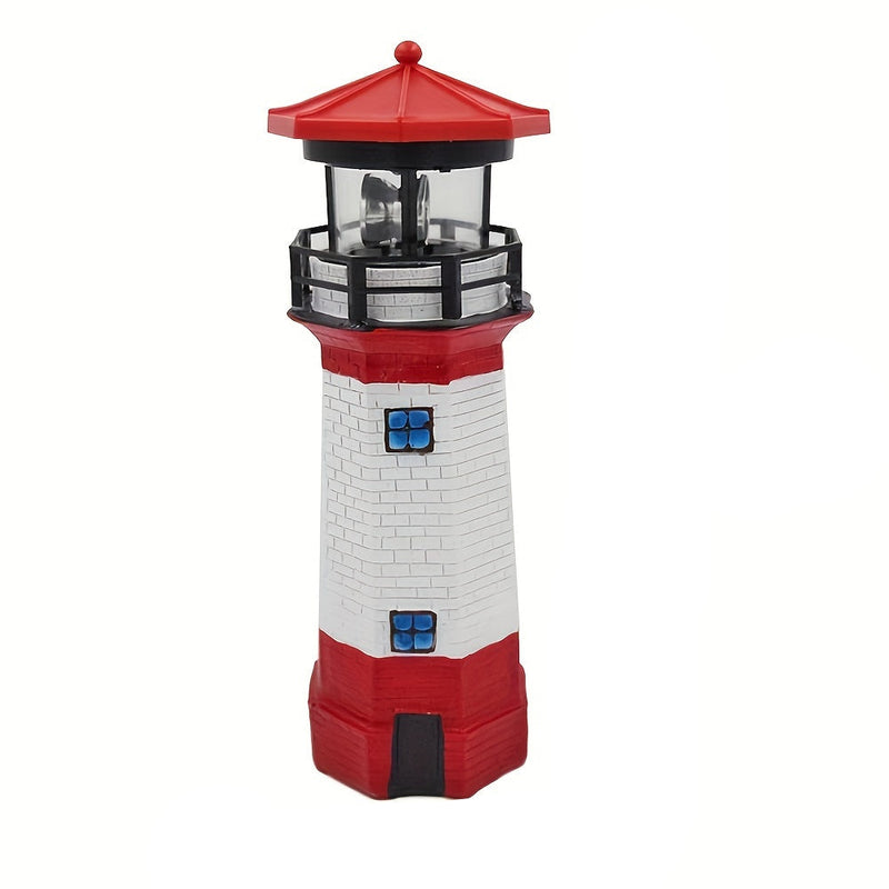 Lighthouse - Dekorative Gartenlaterne mit warmem Licht für den Außenbereich
