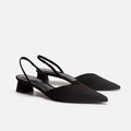 Bente - Bequeme rutschfeste Spitzenschuhe mit dünnem Riemen