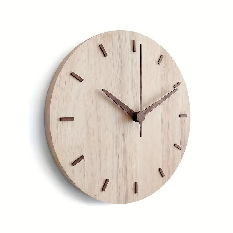 NatureTick – Moderne stumme Wanduhr für einzigartige Dekoration