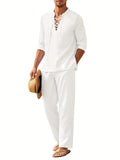 Carl – Zweiteiliges Satz mit Langarmshirt und Lockere Passform Hose