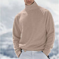 Adam - Warm Lange Ärmel Hoher Hals Pullover