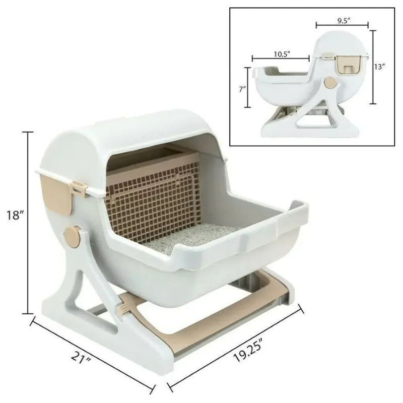 EasePaw – Selbstreinigende Katzentoilette mit intelligentem Hygienesystem
