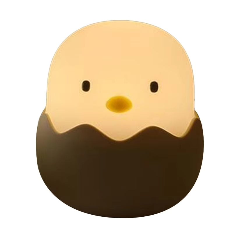 GlowBuddy – Aufladbare farbwechselnde Cartoon Nachttischlampe