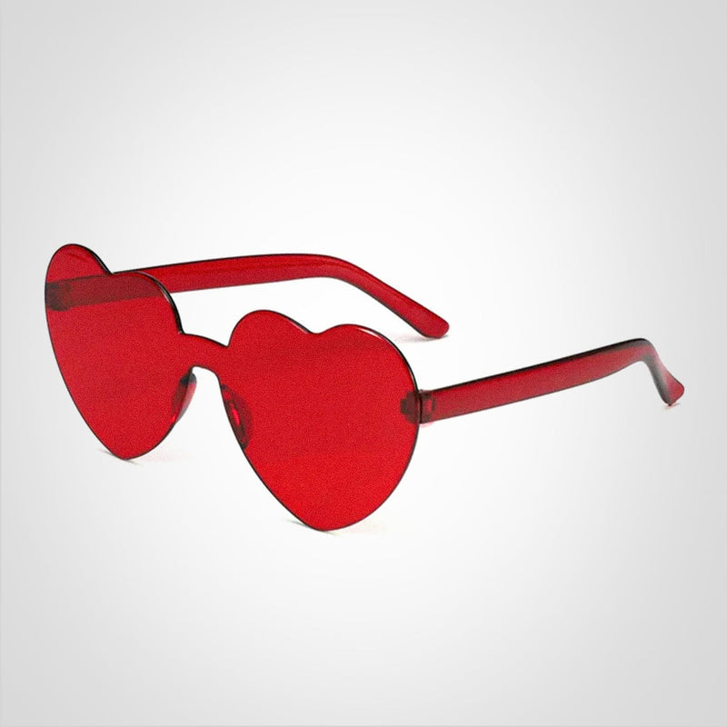 Elina – Herzförmige Sonnenbrille mit Farbverlauf und UV Schutz