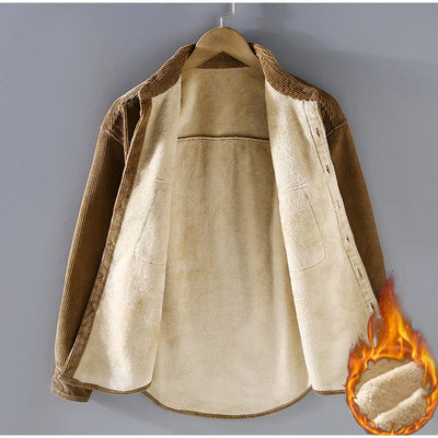 Cynthia Cordhemd – Detail & Struktur