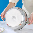 TempuraPro – Bratpfanne mit eingebautem Thermometer und Ölfilter für perfektes Kochen