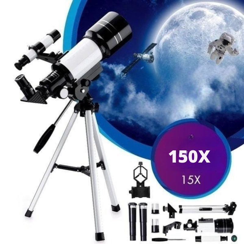 SkyGlider – Tragbares astronomisches Teleskop zur Mond und Weltraumbeobachtung