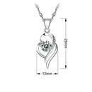 Alina – Luxus Anhänger Halskette mit verstellbarer Kette und einzigartigem Entwerfen