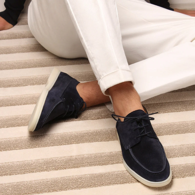Fabian – Bequeme flache Schuhe mit rutschfester Sohle für Komfort
