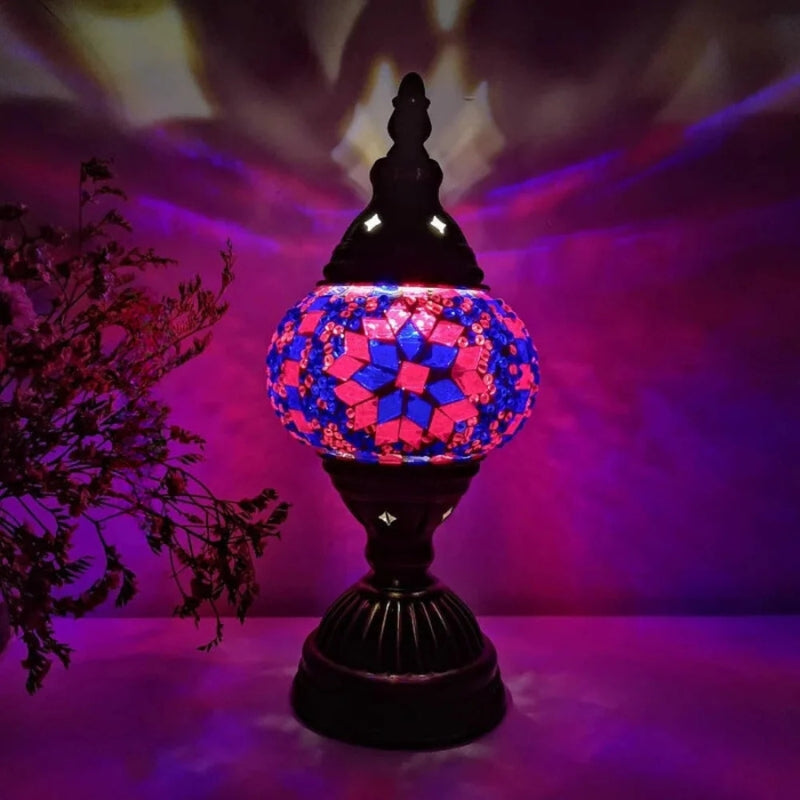 ArtSphere – Bunte Tischlampe für künstlerische Beleuchtung und Wohndekor