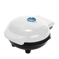 WaffleWhirl - Kompaktes rundes Waffeleisen mit Kontrollleuchte