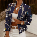 Elina – Schlank Fit Langarmjacke mit Reißverschluss